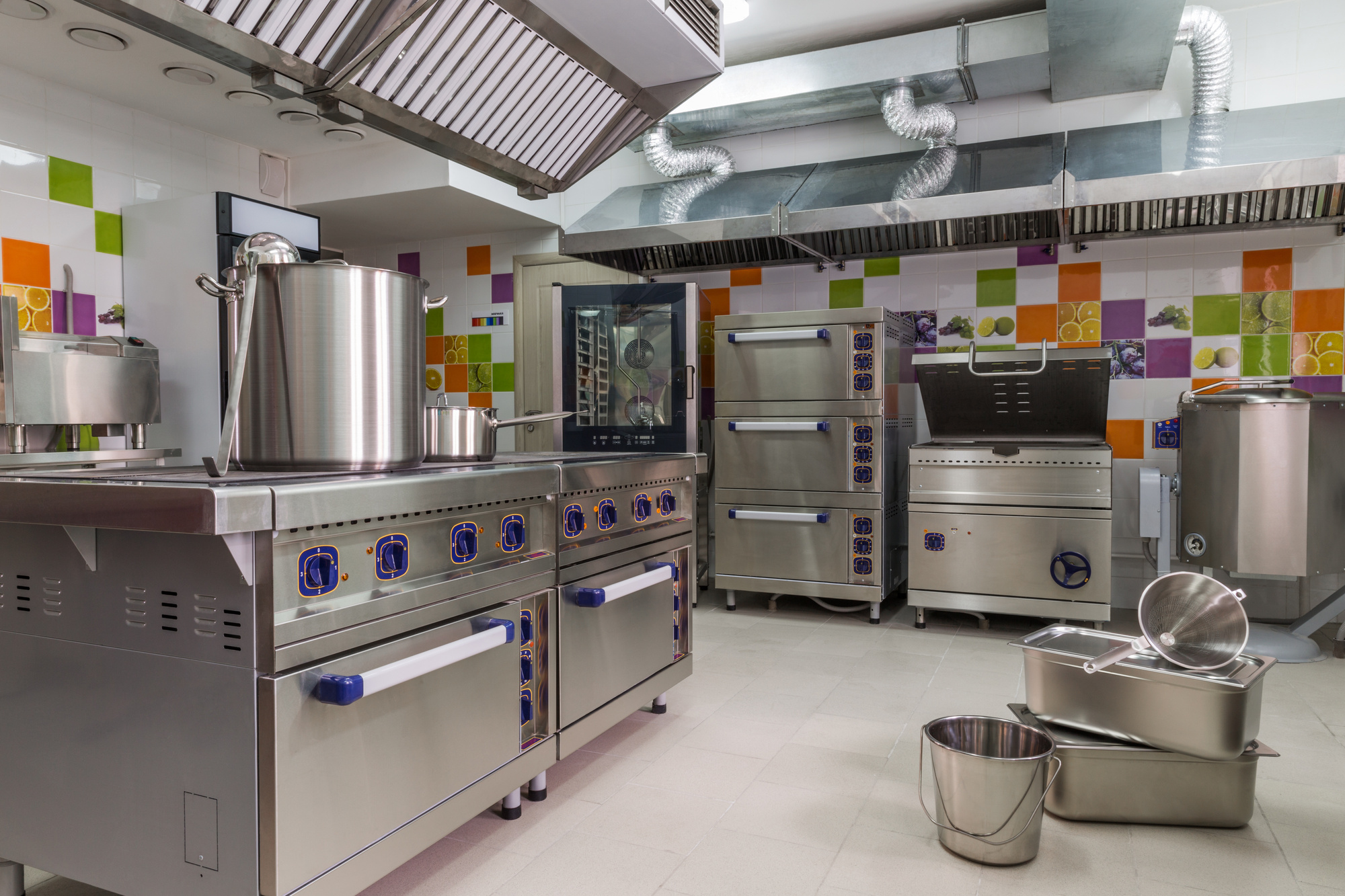 kitchen in kindergarten