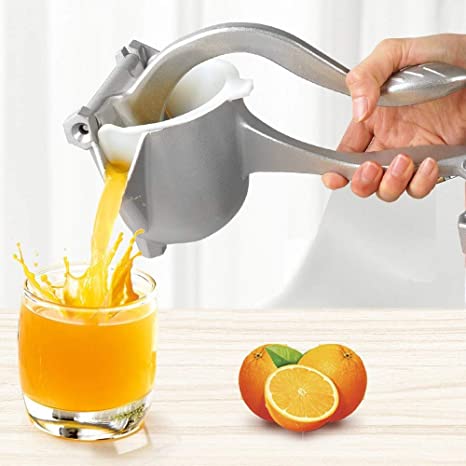 hand juicer/manual juicer for fruits Juicing has become very famous. Some people juice a variety of greens, fruits, and vegetables daily. These fruit press juicer are wise and good for those who often juice large amounts. Some people prefer juice in tiny quantities, either for cooking or drinking with. Manual juicers are good in all circumstances. 1. ROVSUN Hand Press Manual Juicer This juicer is pretty-easy to utilize. It only takes few steps before you’re ready to enjoy fresh juice. Just cut your fruit in half, place the flat side down on the pressing plate, and press up the handle. Clean-up is just as quiet effortless. The funnel and strainer are both removable from the system, making clean-up a breeze. • Commercial grade • Heavy-duty cast iron body • 304 stainless steel strainer • Safety hat • Long, light handle with rubber grip • Easy to use – three steps to get juice • Easy to clean 2. OXO Good Grips Manual Citrus Juicer The calculative cup has a drip-free pour spout, so you do transfer your juice into whatever vessel you like without doing any declutter. The reamer and measuring cup are both BPA-free for your health. • Construct up-in 2.5-ounce measuring cup • Strainer built into reamer • Reamer fits onto cup • Drip-free pour spout • Disassembles for cleaning • BPA-free 3. Lexen GP27 Manual Juicer It is made of durable plastic to certain that it’ll last you quite a while if you utilize it as directed. It’s effortless to put together. It doesn’t need the use of any tools; your fingers work fine. You don’t need to be in a hurry when utilizing this juicer, though. It comes apart and assembles easily, Multipurpose juicing • Made from durable plastic • Easy to use • Easy to clean 4. Bellemain Lemon Squeezer/Juice Extractor This manual fruit juicer has thick, long, silicone-bonded handles to certain the good comfort for your hand, and provide you the good leverage to get the most juice. This lemon squeezer is dishwasher safe for easier cleaning. That denotes if you put it in the dishwasher, water will getting in under the rubber coating and permit it to slip off. • Stainless steel • Superior strength • Thick, silicone-bonded handles • Long handles for leverage • Dishwasher safe 5. Sunhanny Manual Citrus Juicer This is a nice juicer for someone on a budget. It does the job well, but it takes a lot of attempt on your side to get all the juices out. With strainer, you have to play with it to get it to stay where it requires to be. The plastic that this product is made from is thin, so it is not the strong juicer in the market. • Made of food grade ABS material • BPA-free • Multifunctional • Two sizes of reamers • Large capacity 6. TOPQSC Hand Citrus Juicer This juicer is easier to assemble and take apart to wash, but it does have a set of pieces to keep track of. They do all stack together pretty nicely for storing, though. • Multi-functional • Built up from food grade, BPA-free plastic and FDA-approved • Anti-slip pad • Easier to clean 7. Zulay Manual Juicer for Lime and Lemon It’s suitable for small lemons and juicing limes, This is a high quality juicer for its price point. • Two-in-one metal press bowls • Easier to use and store • Easier to clean/dishwasher safe 8. Happybuy Manual Wheatgrass Juicer Extractor It is another juicer that is good for leafy greens and wheatgrass. It’s easier to put together and take apart, and it’s effortless to wash and clean. • Stainless steel • Ergonomically designed grip and crank • Easier to assemble/disassemble • Easier to clean 9. Lemon Squeezer Stainless Steel These simple substances work like nutcrackers. You compress the two handles to push pressure on the fruit placed at the opposite end. It is built up of heavy-grade stainless steel. The handles won’t bend no matter how much power you exert on them. 10. Citrus Lemon Orange Juicer Manual Squeezer This is more long lasting and extracts more juice than most hand juicers thanks to a well-designed stainless steel body. Overall, this tiny hand juicer outperforms others of the same type and comes with a economic-friendly price tag.