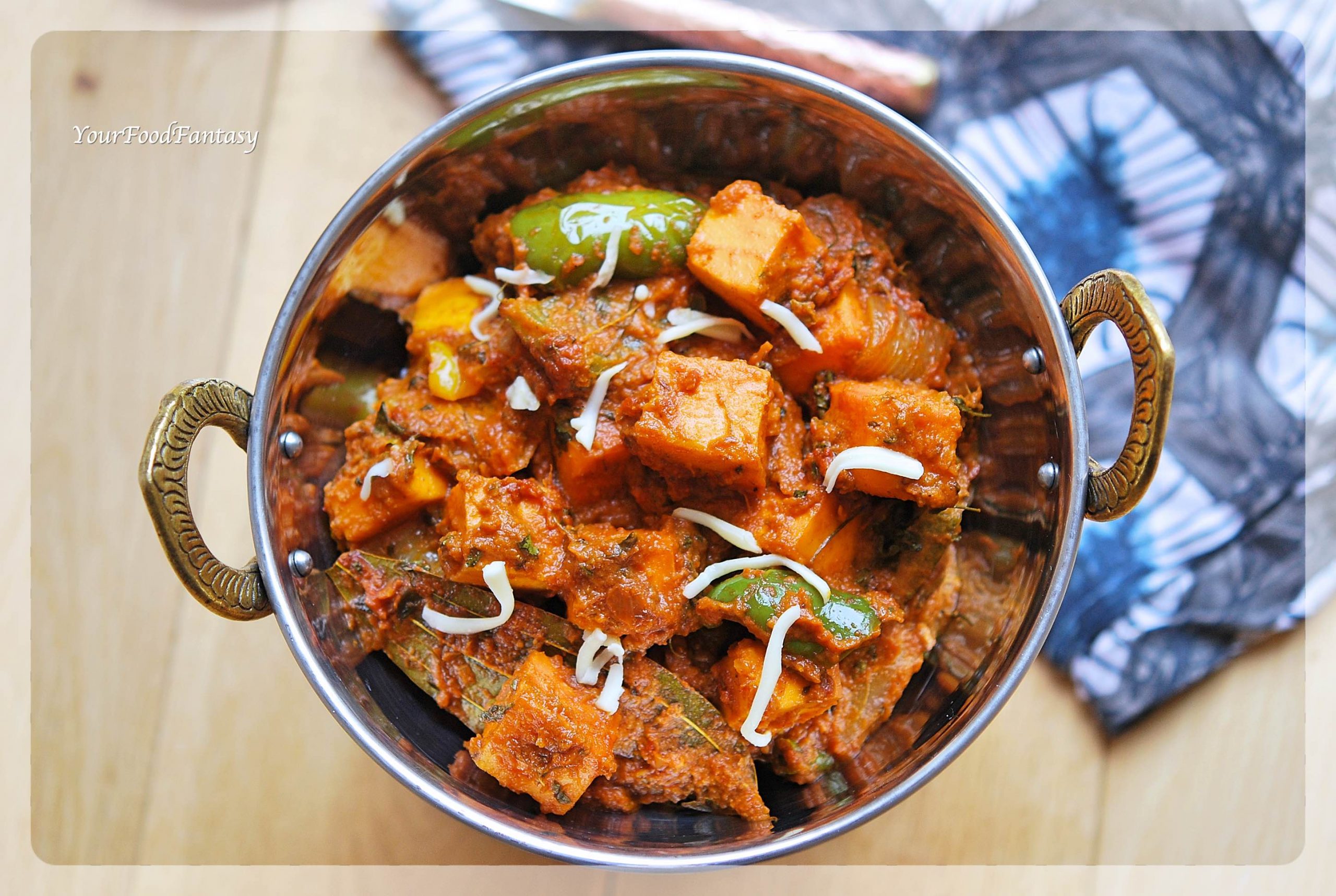 Restaurant-Style-Kadai-Paneer-Paneer