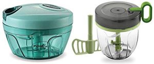 Pigeon Plastic Mini Handy and Compact Chopper with 3 Blades