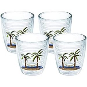 Best Plastic: Tervis 4-Pack Clear Tumblers