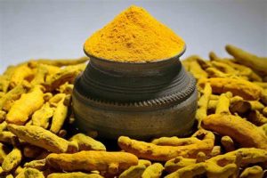 Turmeric is a bright yellow spice