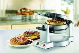 double Belgian waffle maker