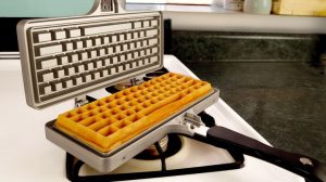 Satisfactory novelty waffle-maker