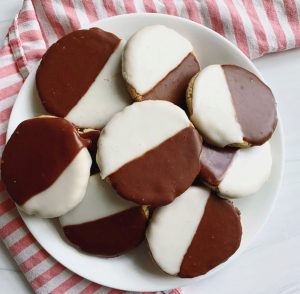 Black and white Cookies