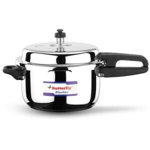 Butterfly Blue Line Stainless Steel Pressure Cooker