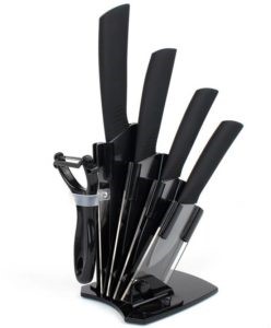 Clytius Ceramic Kitchen Knife Set (Pack 6)