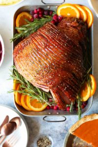 Maple Glazed Baked Ham