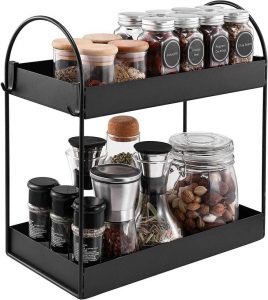 Metal 2-Tier Countertop Organizer