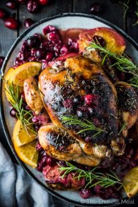 Orange Cranberry Roasted Chicken