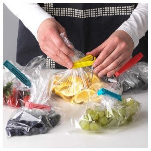 Plastic Food Snack Bag Pouch Clip Sealer 