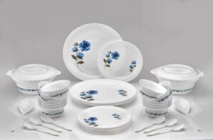 Plastic Printed Round Dinner Set