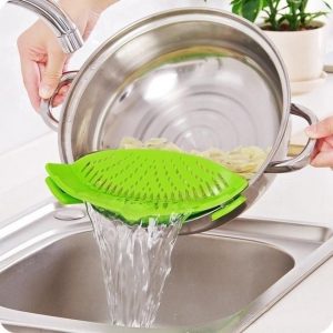 Silicone strainer