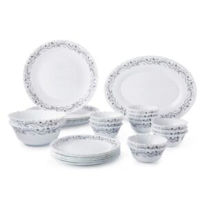 Solimo Opalware Dinner Set