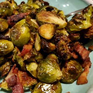  Maple Roasted Brussel Sprouts