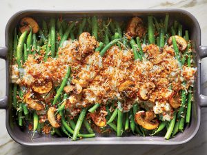 Healthier Green Bean Casserole