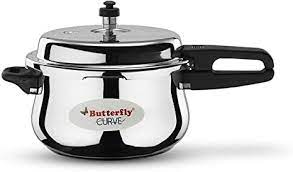 Butterfly Curve Stainless Steel Pressure Cooker