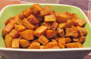 Cinnamon Roasted Sweet Potatoes