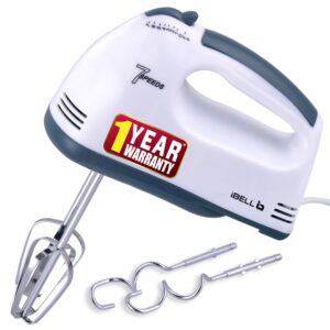 Ibell IBL WHITE 03Whites Whites Electric Hand Mixer, Blender