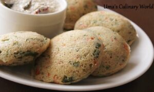 Oats idli