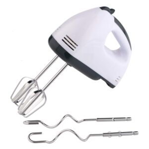 Qualimate Hand Mixer Blender for Cake Beater Machine Cream Electric Hand Blender