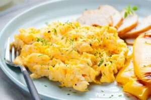 Scrambled eggs recipe