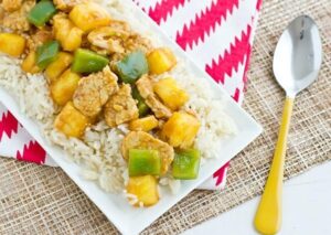 Sweet & sour tempeh