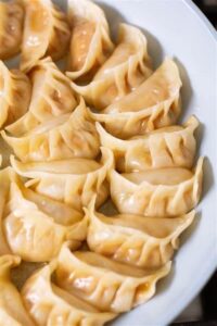 Vegan gyoza recipe (Boiled)