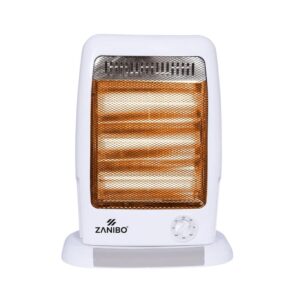 ZANIBO ZHH-1110 Halogen Heater 1200W Room Heater for Home and Office