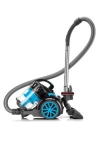 Bagless Multicyclonic Vacuum Cleaner with 6 Stage Filtration (Blue and Black)