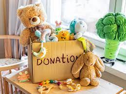 Encourage donation of toys