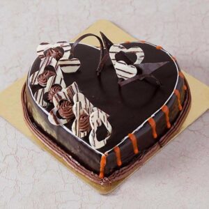 Heart shaped cake