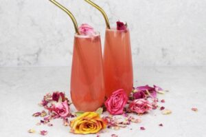 Rose Lemonade Mocktail