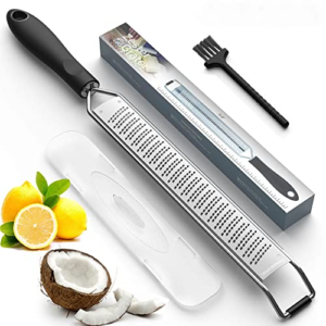 Stainless Steel Lemon Zester & Cheese Grater