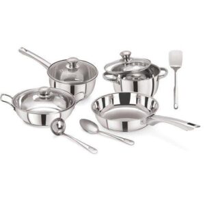 Cooking Essential Stainless Steel Cookware Set