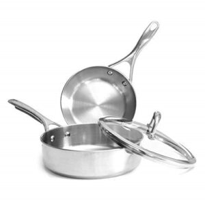 Meyer Select Stainless Steel 3-Piece Cookware Set