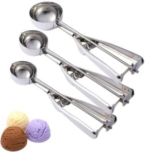 Smitex Stainless Steel Ice Cream Scoop