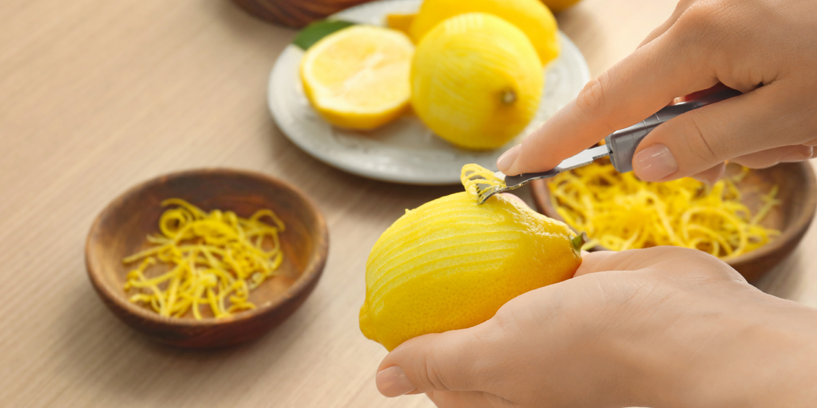 zest a lemon