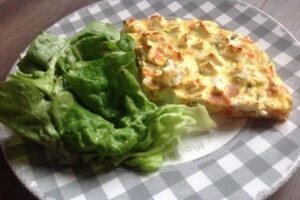 Chevre Frittata with Chervil