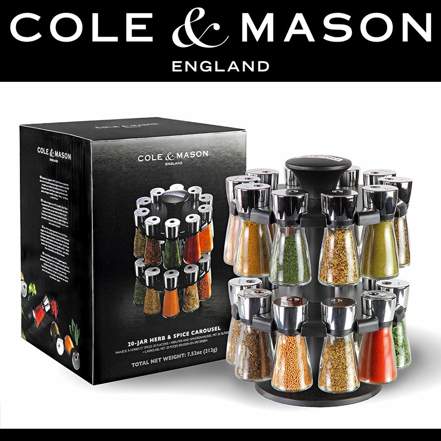 Salt and pepper mills by Cole & Mason