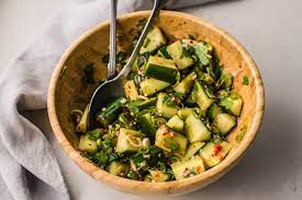 A quick Thai cucumber salad