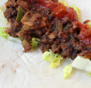 Complete Vegan Bean Taco