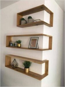 Floating Box Shelves