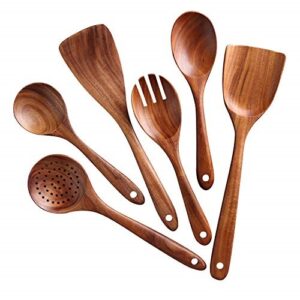 Nayahose Wooden Cooking Spoon Set