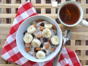 Overnight Chia Seed Oatmeal