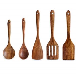 Renawe Wooden Kitchen Spoon Set