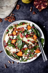 Roasted Pear and Sweet Potato Salad