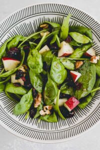 Spinach Salad With Apple