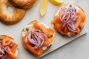 Ultimate Salmon Bagel