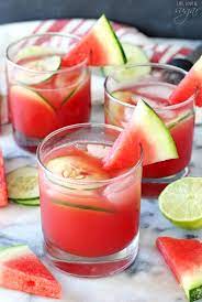 Watermelon Elderflower Cocktail